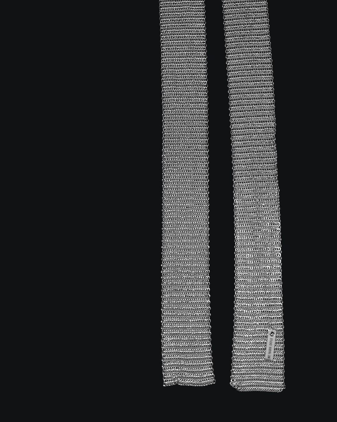 Chainmail Slim Scarf