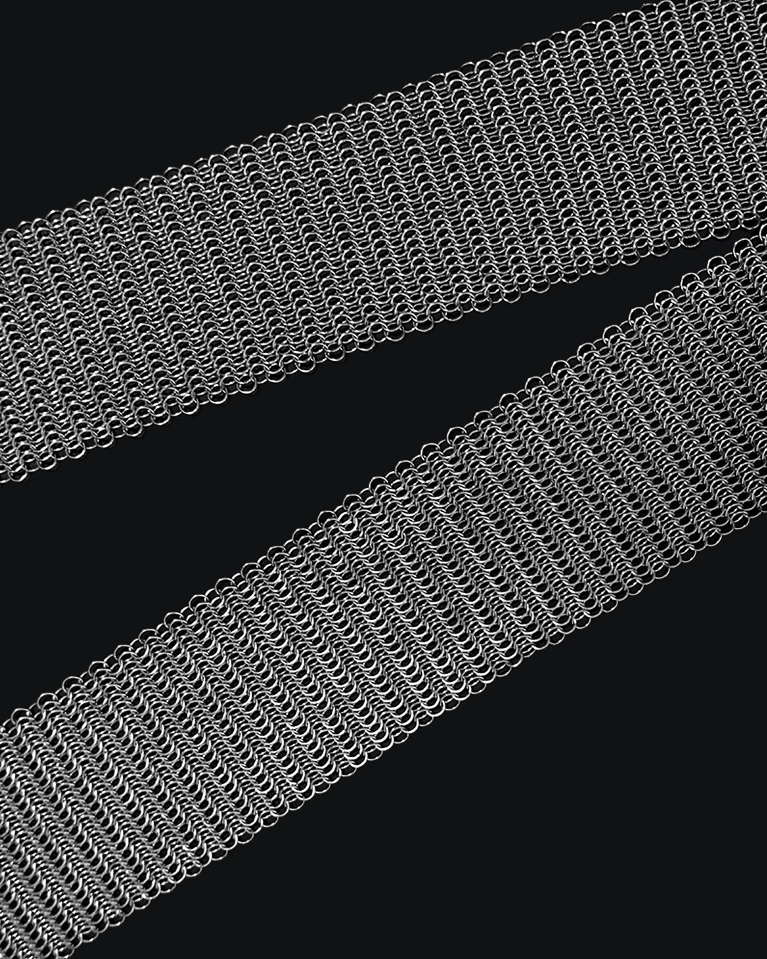 Chainmail Slim Scarf
