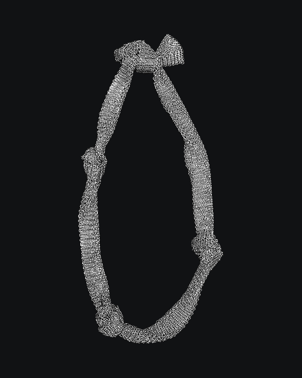 Chainmail Slim Scarf