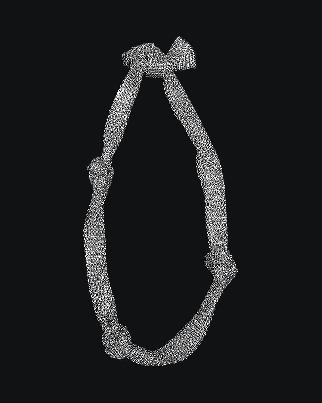 Chainmail Slim Scarf