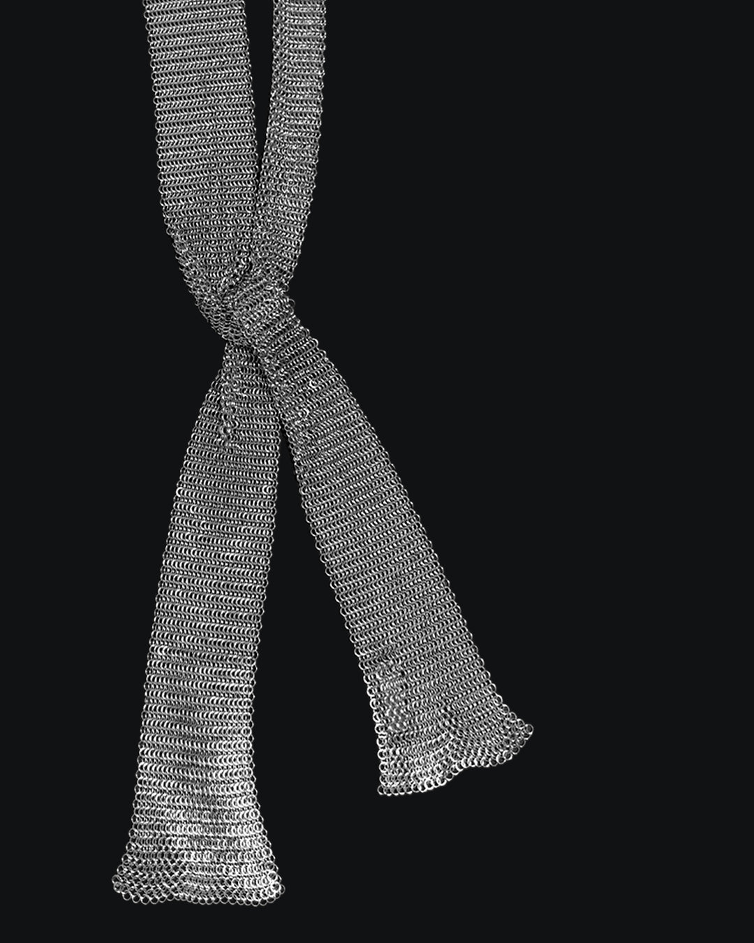 Chainmail Slim Scarf