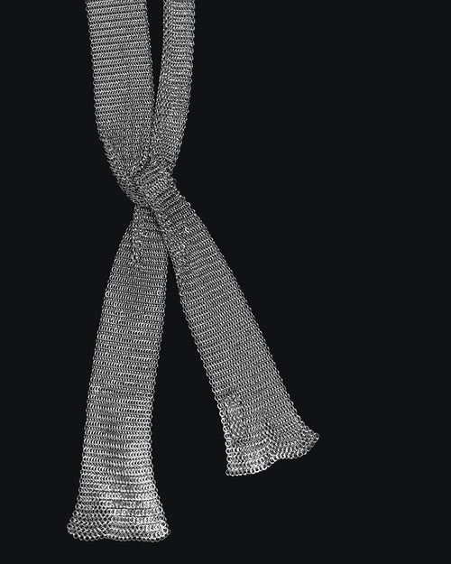 Chainmail Slim Scarf
