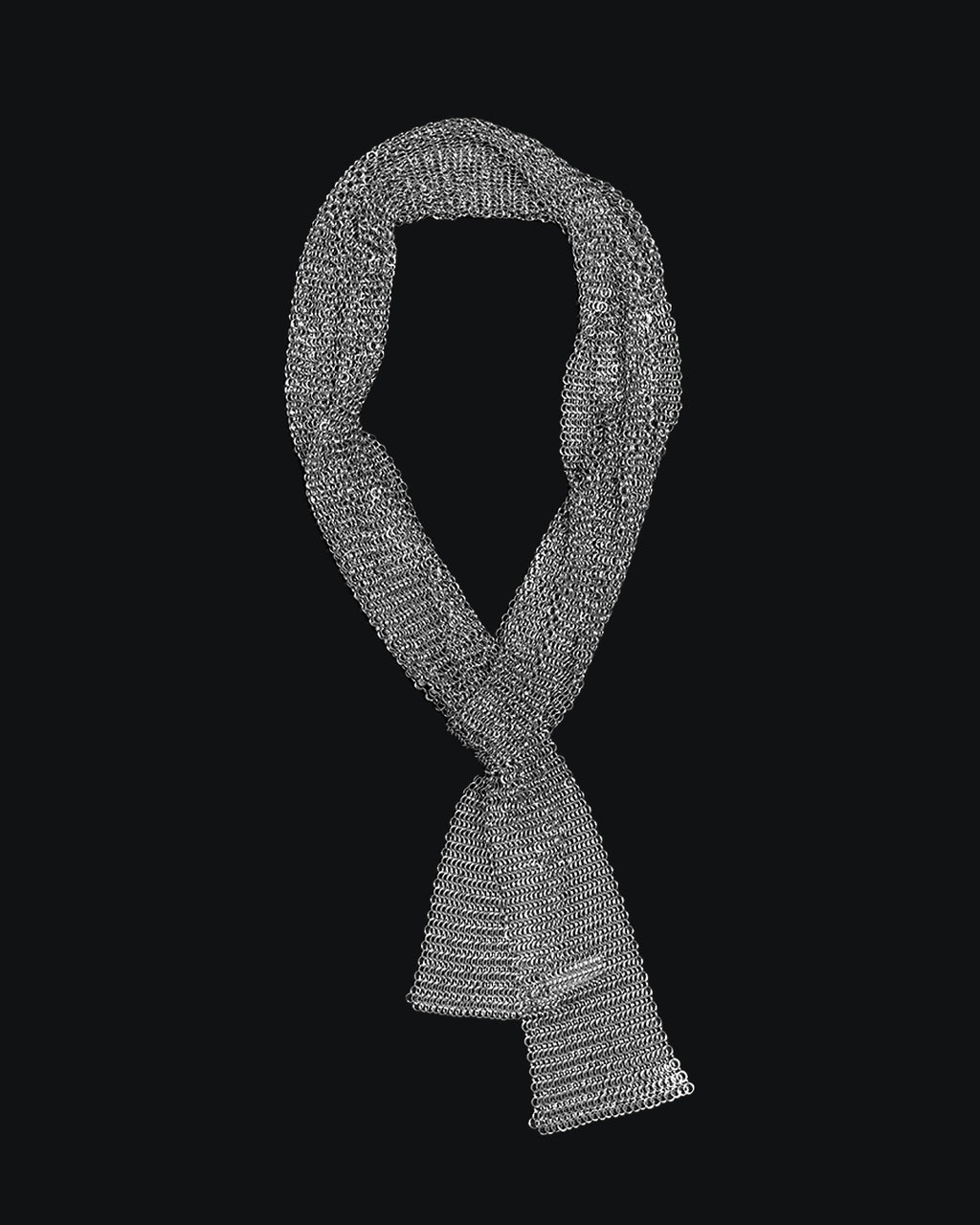 Chainmail Slim Scarf