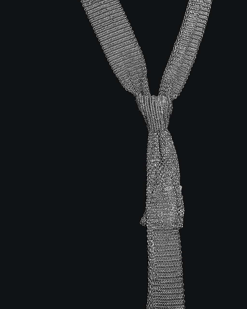 Chainmail Slim Scarf