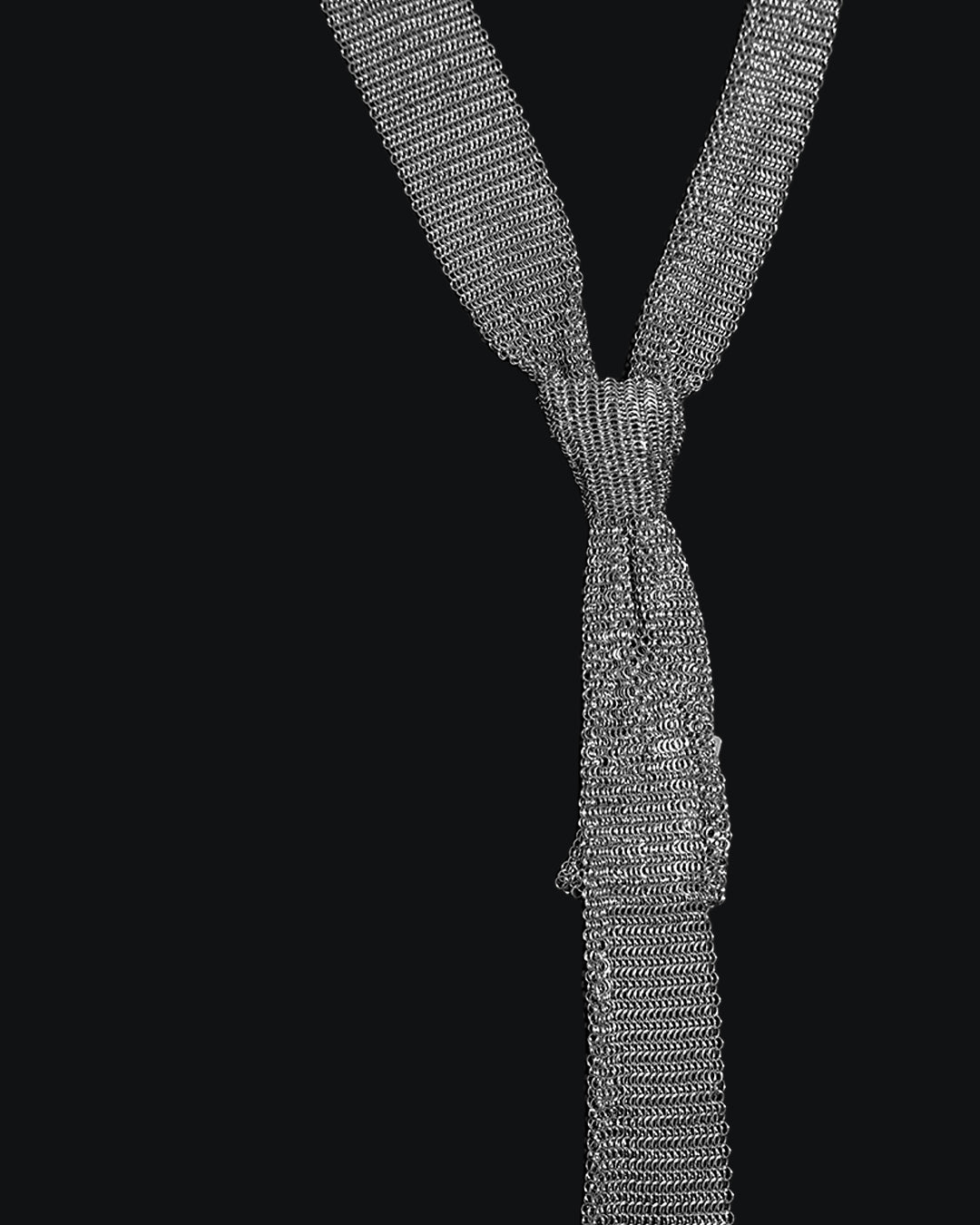 Chainmail Slim Scarf