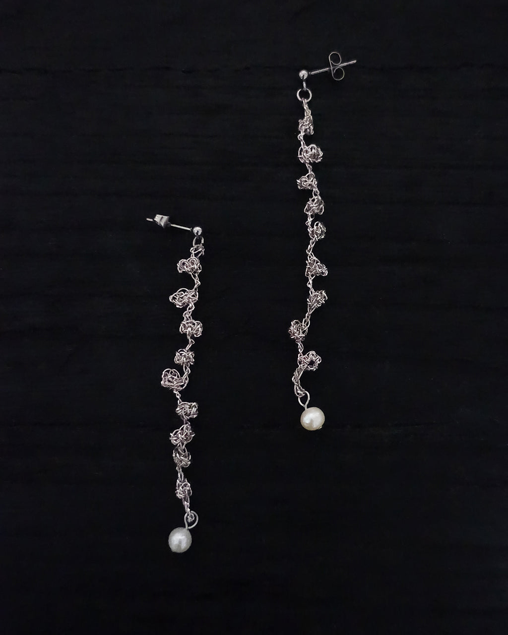 Rain Earrings (Silver)