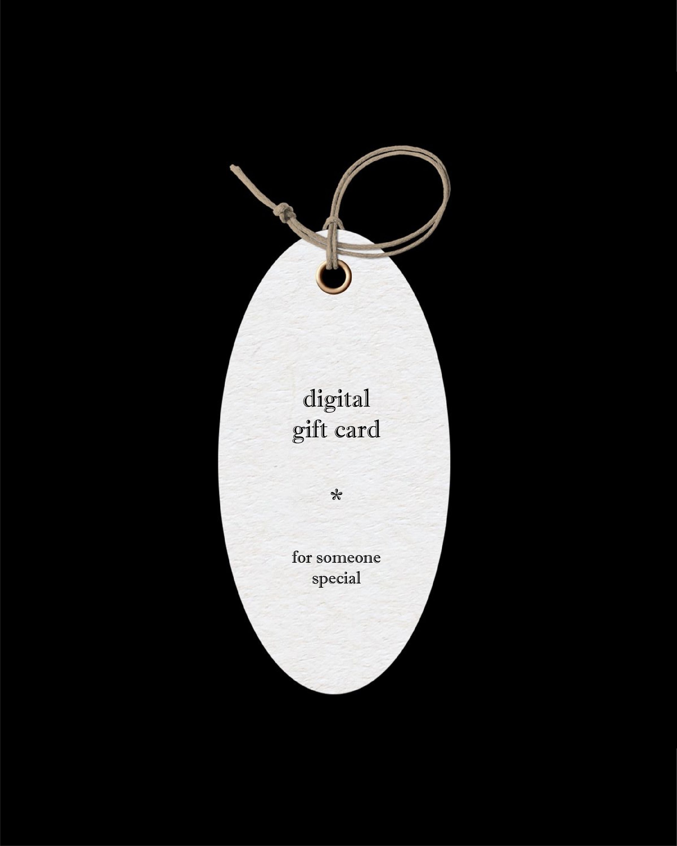 Digital Gift Card