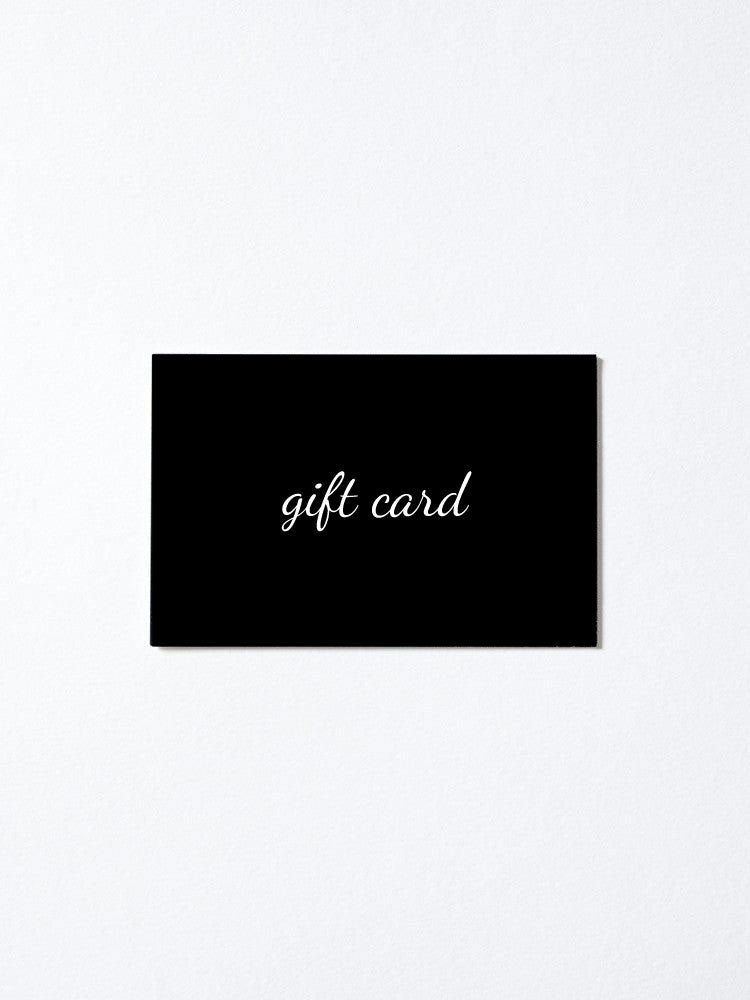 Digital Gift Card