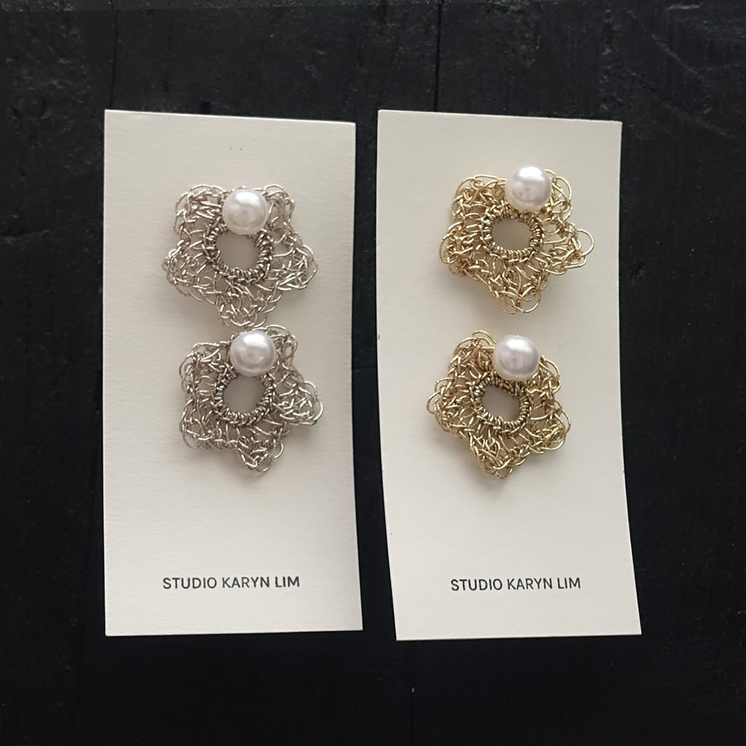 Grande Flower Studs